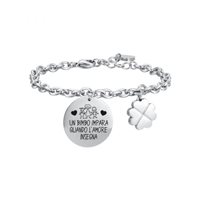 Bracciale Luca Barra Donna in Acciaio BK2488 - BK2488